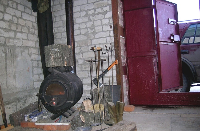 Печь булерьян в гараж