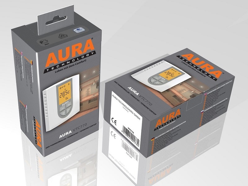 Упаковки с терморегуляторами AURA VTC 770 
