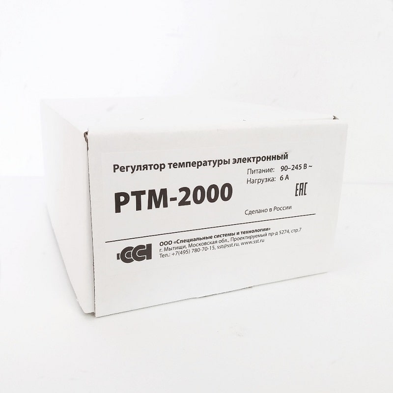 Регулятор температуры электронный РТМ-2000 производства ССТ