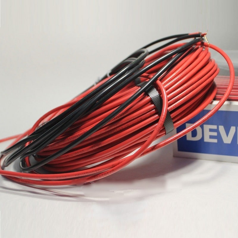 Одножильный кабель DEVIbasic 20S (DSIG-20), 9м-165Вт