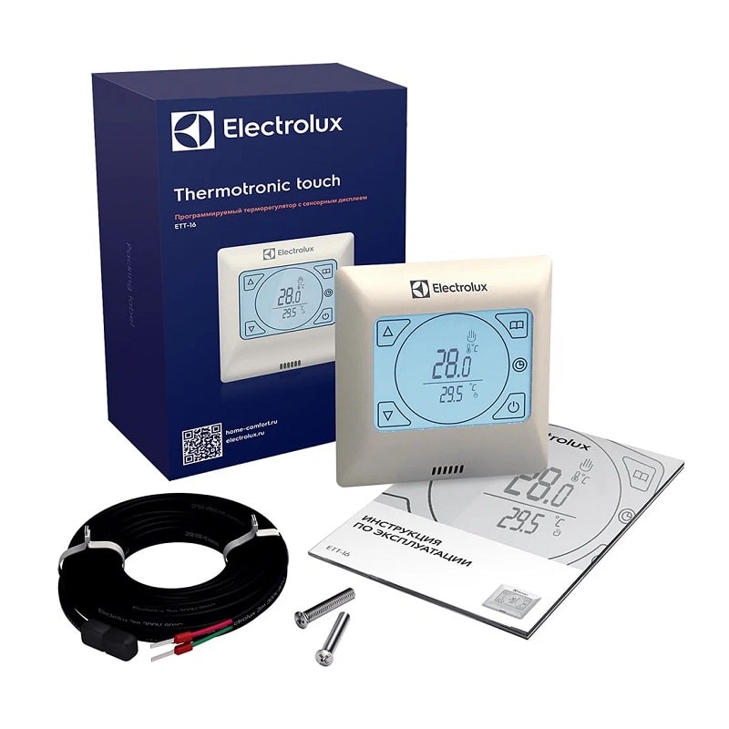 Терморегулятор Electrolux ETT-16 Touch в комплекте