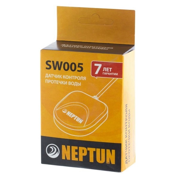 Упаковка от датчика протечки воды Neptun SW005