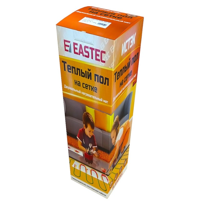Комплект теплого пола на сетке EASTEC ECM-3,0 м2