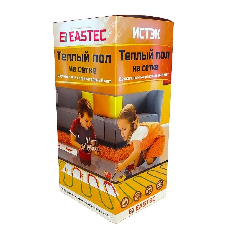 Комплект теплого пола на сетке EASTEC ECM-8,0