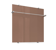 Полотенцесушитель Теплолюкс Flora 60x60 коричневый