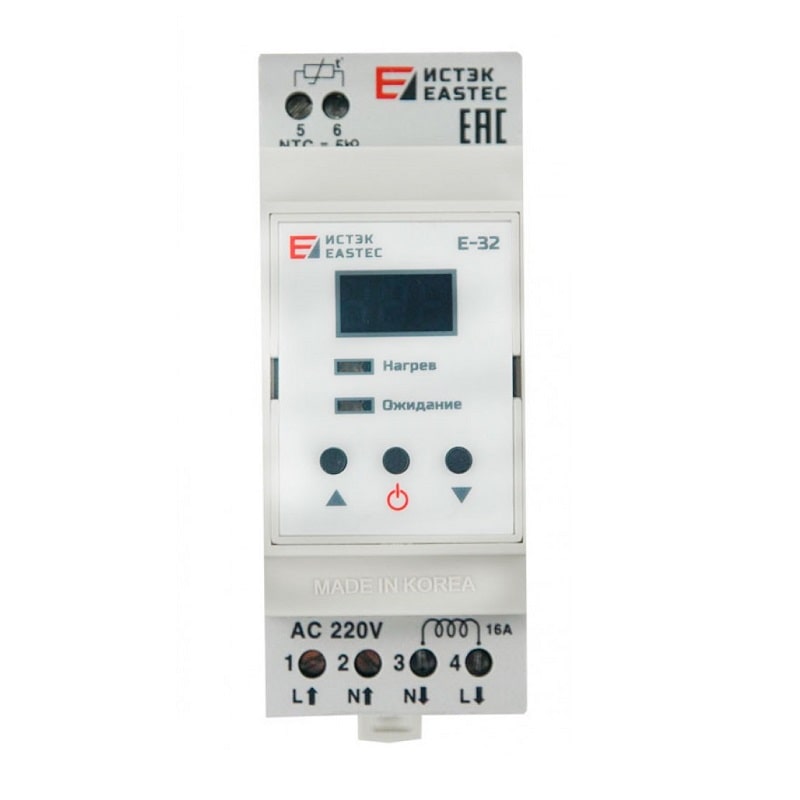 Регулятор температуры EASTEC E-32 (на DIN-рейку)